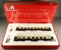 Rivarossi HR4145 Ho Ciwl Coffret de 2 Voitures Restaurant 4110 4141 Venice Simplon Orient Express Neuves Boite