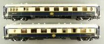 Rivarossi HR4145 Ho Ciwl Set of 2 Dining Car 4110 4141 Venice Simplon Orient Express Mint in Box