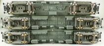 Rivarossi R2452 Ho Sncf Coffret 3 Voitures Type 36 ex DRG B9 2&deg; Cl  A3B5 1&deg;/2&deg; Cl D Fourgon Neuves Boite
