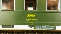 Rivarossi R2452 Ho Sncf Set of 3 Type 36 ex DRG Car B9 2&deg; Cl  A3B5 1&deg;/2&deg; Cl D Van Boxed