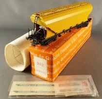 RMA 232 Ho Sncf Cereal Hopper Wagon Bogies Sanders Person et Le Guillouzic Fr&egrave;res Yellow Mint box 2