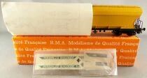 RMA 232 Ho Sncf Wagon Tr&eacute;mie C&eacute;r&eacute;ali&egrave;re Sanders Person et Le Guillouzic Fr&egrave;res Jaune Neuf Boite