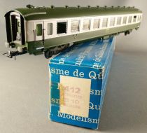 RMA 412 Ho Sncf DEV Uic Forestier Coach 2nd Class B10 Bicolour 51 87 20-80 451-8 Green Interior Fittings Boxed
