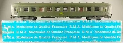 RMA 450 Ho Sncf DEV Uic Coach 2nd Class B10 51 87 59-82540-4 Green Interior Fittings Boxed