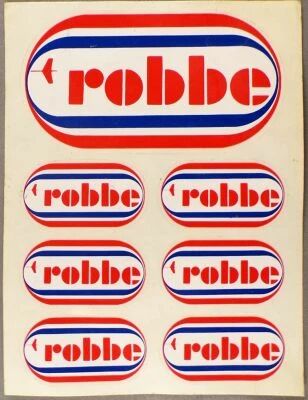 Robbe - Planche d\'Autocollants