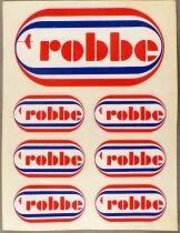 Robbe - Planche d\'Autocollants