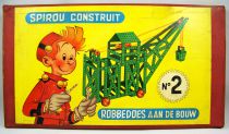 Robbedoes aan de bouw (Spirou) - Meccano game (Belguim) - Box n°2