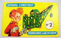 Robbedoes aan de bouw (Spirou) - Meccano game (Belguim) - Box n°2