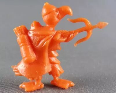 Robin des Bois - Figurine Monochrome Pr�mium Bonux - Niquedouille Vautour Archer du Sherif