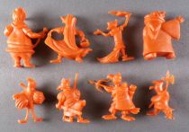 Robin des Bois - Figurines Monochrome Prémium Bonux - Série Complète de 8 Figurines