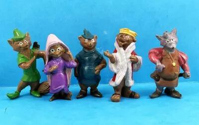 Robin des Bois - S�rie Compl�te de 5 Figurines PVC Heimo
