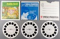 Robin des Bois (Disney) - 3 Disques Gaf View-Master 3D avec Livret sans Pochette R&eacute;f. B 342