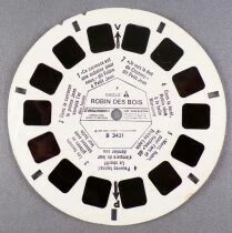 Robin des Bois (Disney) - 3 Disques View-Master 3D sans Pochette R&eacute;f. B 342-F