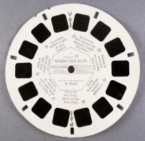 Robin des Bois (Disney) - 3 Disques View-Master 3D sans Pochette R&eacute;f. B 342-F
