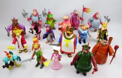 Robin des Bois (Disney) - Famosa - Set de 18 Figurines articul�es loose
