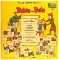 Robin Hood - Merchandising - Record book LP music songs and story from the movie
