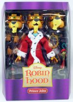 Robin Hood (Disney\'s) - Super7 Ultimates Figure - Prince John with Sir Hiss