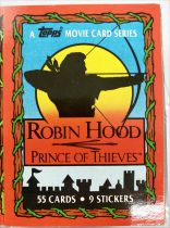 Robin Hood: Prince of Thieves - Topps Trading Cards (1991) - Série complète 55 cartes + 9 stickers