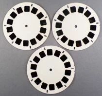 Robinson Crusoe - 3 x View-Master Discs Set Loose Ref. B 438 -F