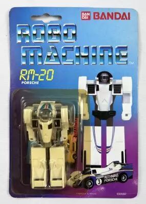 Robo Machine - Bandai - RM-20 Porsche \ Crasher\  (French card)