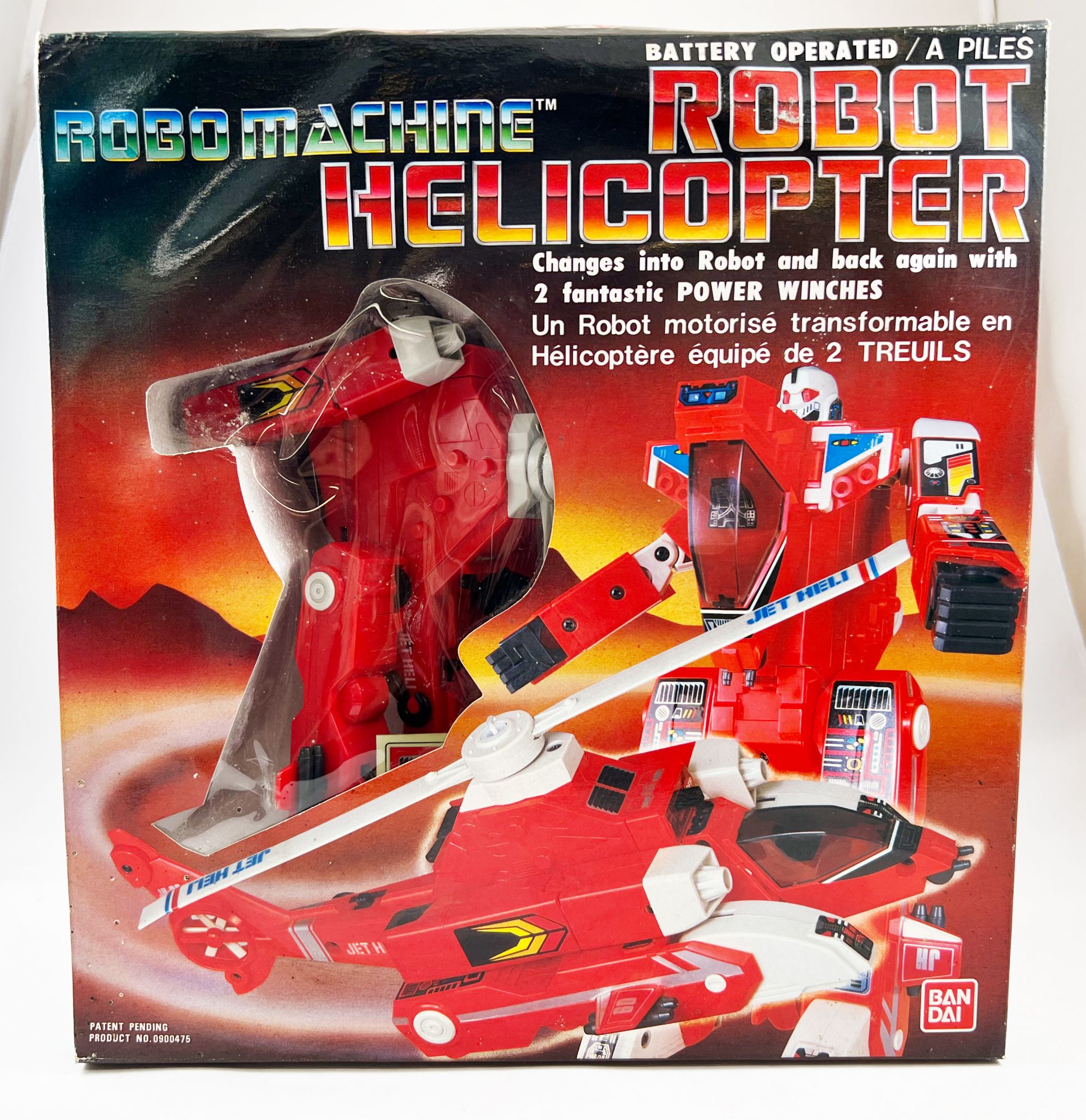 Ambiguo sociedad violación Robo Machine - Bandai - Robot Helicopter