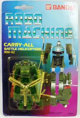 Robo-Machine Bandai Robot Helicopter Gobots Figurine Métal REF29582
