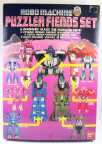 Robo Machine GoBots - Bandai - Puzzler Fiends Set - Monster Fiend