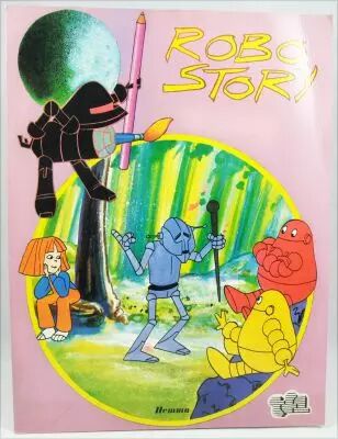 Robo Story - Editions Hemma TF1 - Livre de coloriage et d\'activit�
