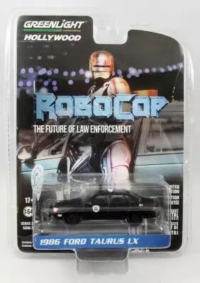 RoboCop - Greenlight Hollywood - 1:64 scale die-cast 1986 Ford Taurux LX