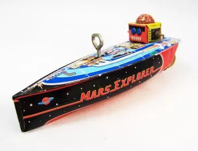 Robot - Bateau M�canique en T�le - Mars Explorer (Schylling Toys)