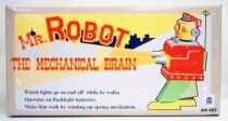 Robot - Battery Operated & Mechanical Tin Robot - Mr. Robot the Mechanical Brain (Ha Ha Toys)