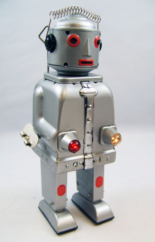 Robot - Battery Operated & Mechanical Tin Robot - Mr. Robot the