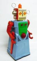 Robot - Battery Operated Tin Robot - Chief Robotman (Ha Ha Toys)