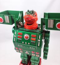 Robot - Battery Operated Tin Robot - Dino Robo (Metal House - Horikawa reissue)