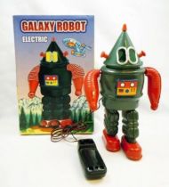 Robot - Battery Operated Tin Robot - Galaxy Robot green vers.(SUPT)