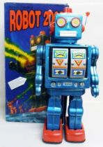Robot - Battery Operated Tin Robot - Robot 2008 (Schylling)