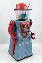 Robot - Battery Operated Tin Robot - Robot Marcheur &agrave; Pile en T&ocirc;le - Advanced Robotman Chief Smoky (Ha Ha Toys) TR2054