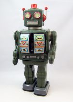 Robot - Battery Operated Tin Robot - Star Rider (Horikawa Japan) Reissue