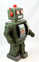 Robot - Battery Operated Tin Robot - Star Rider (Horikawa Japan) Reissue