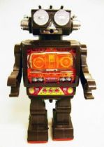 Robot - Battery Operated Walking Robot - Space Fighter (S.J.M.)