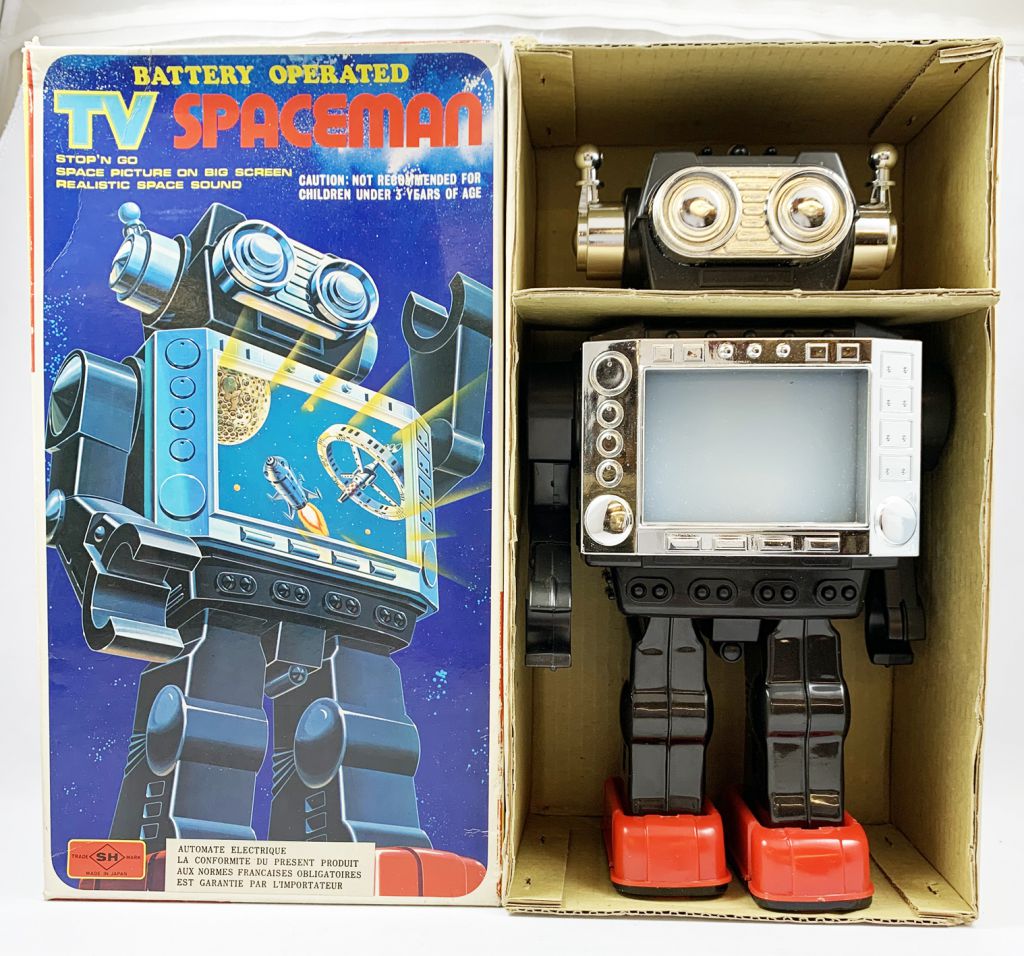 Robot - Battery Operated Walking Robot - TV Spaceman