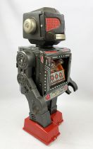 Robot - Battery Operated Walking Tin Robot - Attacking Martian (Horikawa S.H. Japan)