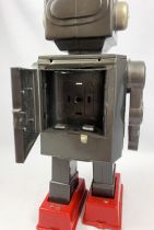 Robot - Battery Operated Walking Tin Robot - Attacking Martian (Horikawa S.H. Japan)