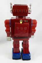 Robot - Battery Operated Walking Tin Robot - Jumbo Mars King (Horikawa S.H. Japan)