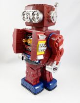 Robot - Battery Operated Walking Tin Robot - Jumbo Mars King (Horikawa S.H. Japan)