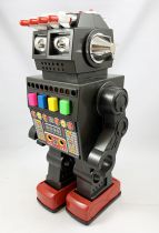 Robot - Battery Operated Walking Tin Robot - Talking Robot (Yonezawa Japan)