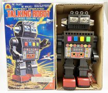 Robot - Battery Operated Walking Tin Robot - Talking Robot (Yonezawa Japan)