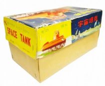 Robot - Gyro-Action Rolling Tin Robot - Space Tank ME-091 (Beijing Toy No. 1 Factory) Loose with Box