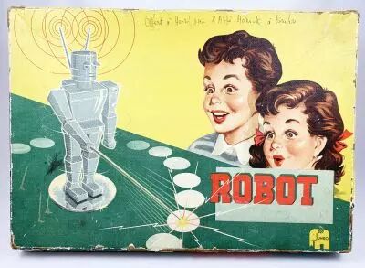 Robot - Jeu Jumbo (1960\'s) - Questionnez! Robot vous r�pond!