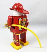 Robot - Mechanical Walking Tin Robot -  Fire Captain (St.John Tin Toy)